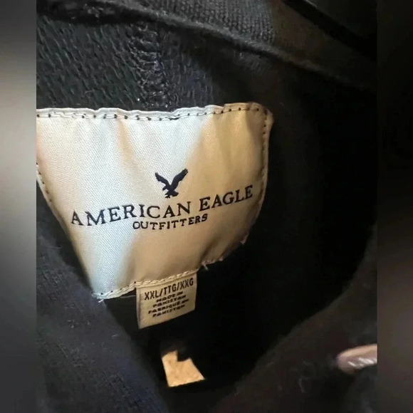 American eagle sweatshirt size xxl white and black - Picture 3 of 3